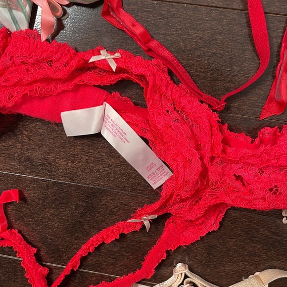 VICTORIA SECRET GARTER BELT 5pc SET - Picture 7 of 7